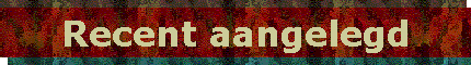 Recent aangelegd